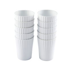 Lot de 10 gobelets biosourcés