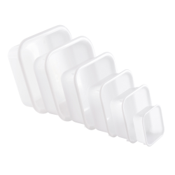 Cuvette carrée blanche de 1...